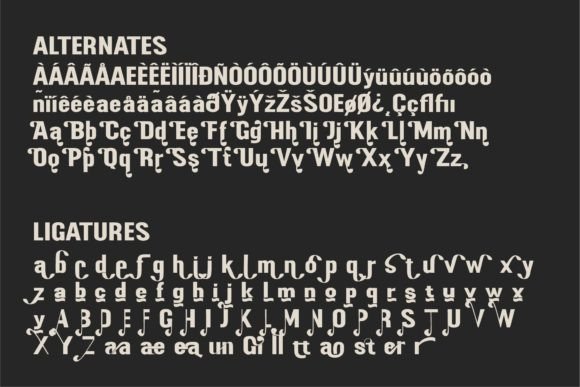 Junglle Font PNG with transparent background - Preview 5
