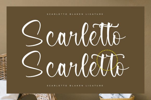 Scottmid Blissful Font PNG with transparent background - Preview 6