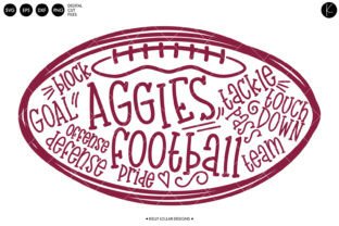 Aggies Football Bundle Graphic by kellylollar · Creative Fabrica