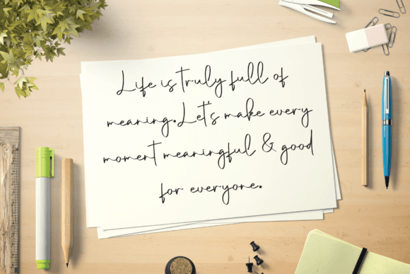 Autography Font - Preview 2