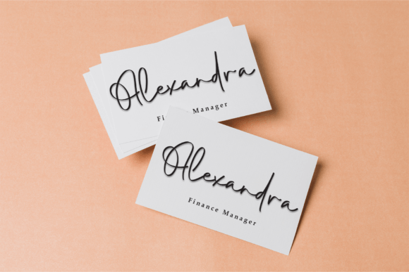 Autography Font - Preview 4
