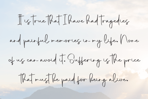 Autography Font - Preview 5