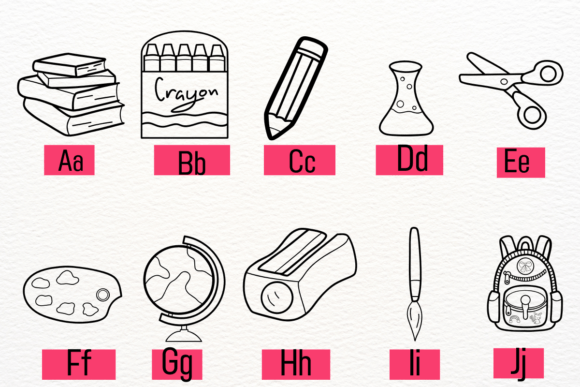 Back to School Font - Preview 1