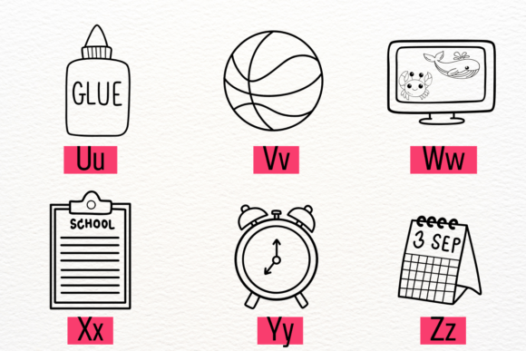 Back to School Font - Preview 3