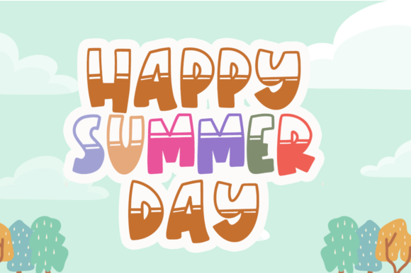 Birthday Party Font - Preview 1