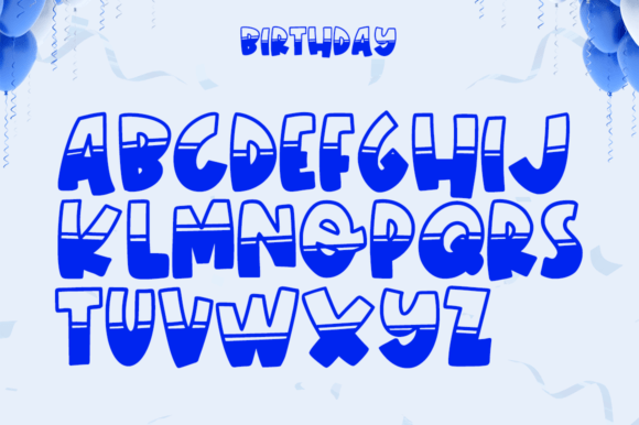 Birthday Party Font - Preview 5