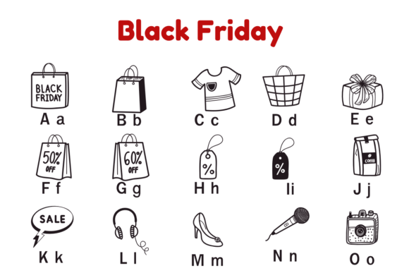 Black Friday Font - Preview 1