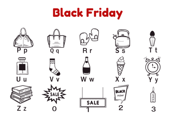 Black Friday Font - Preview 2