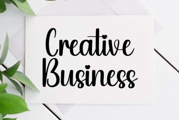 Black Pastel Font - Preview 1