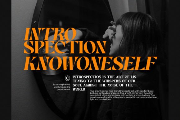 Blacky Font - Preview 3