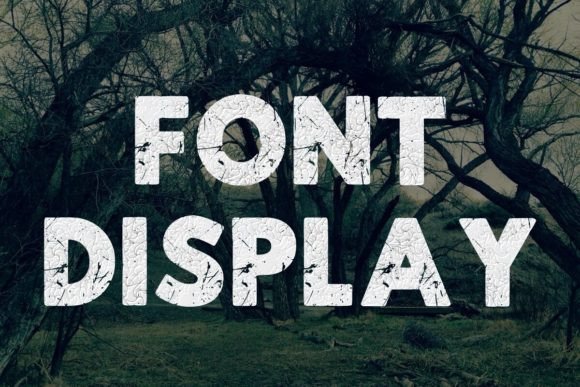Bloody Rought Font - Preview 1