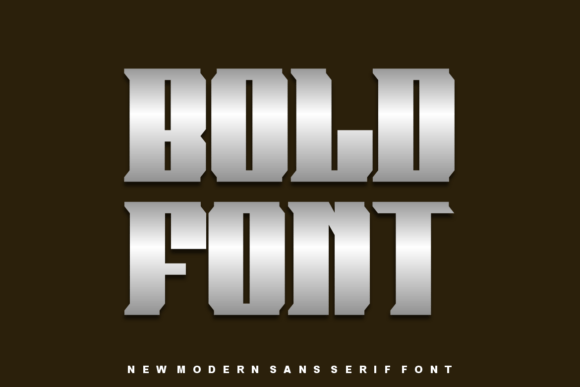 Bosener Font - Preview 1