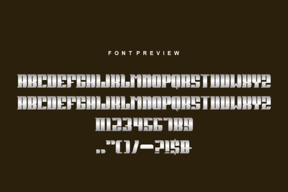 Bosener Font - Preview 3