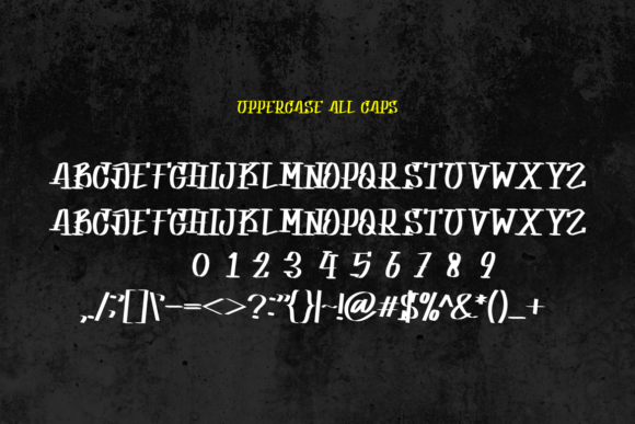 Brighmask Font - Preview 3