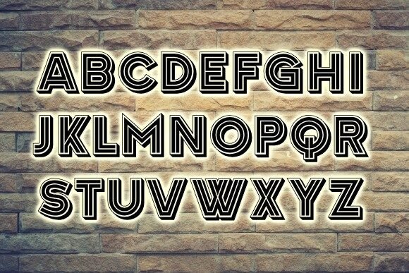 Candlestick Font - Preview 1