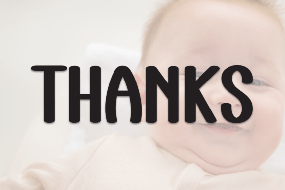 Chubby Cheeks Font - Preview 6