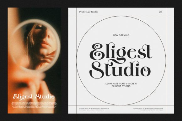 Cligne Font - Preview 1