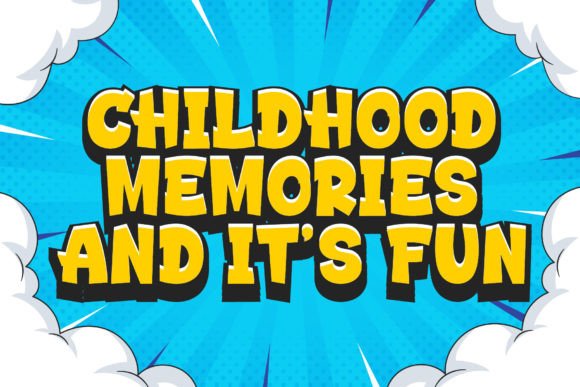 Comic Kids Font - Preview 5