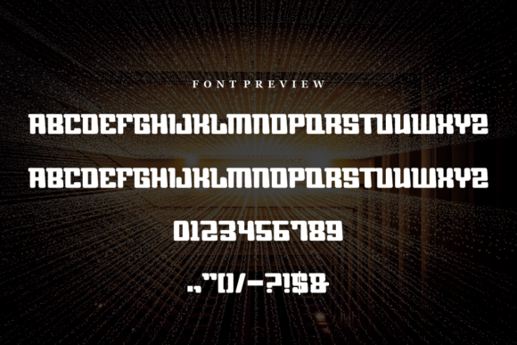 Coremax Font - Preview 3