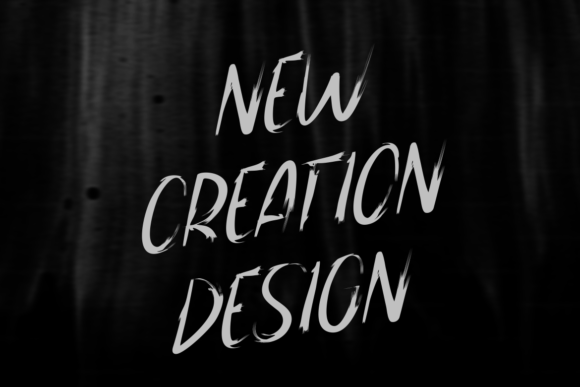 Creations Brush Font PNG with transparent background - Preview 1