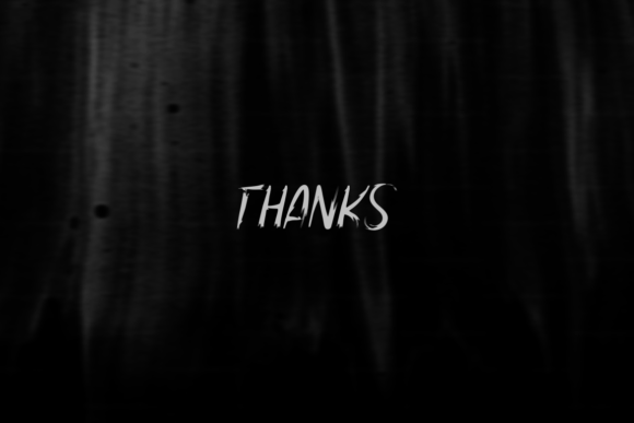 Creations Brush Font PNG with transparent background - Preview 4