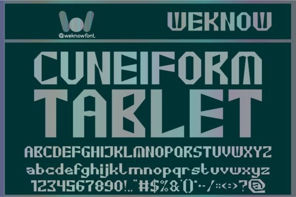 Cubism Font - Preview 2