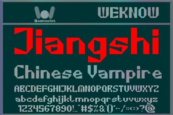 Cubism Font - Preview 4