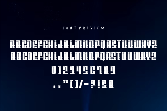 Desymax Font - Preview 3