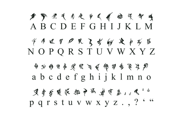 Fantasy Script 22 Font - Preview 2