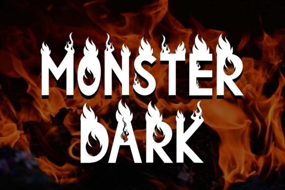 Ghost Blaze Font PNG with transparent background - Preview 2