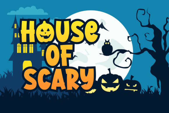 Ghost Cartoon Font - Preview 1
