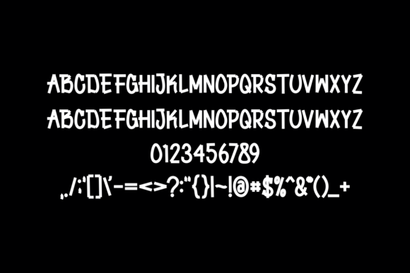 Gluwehan Font - Preview 2