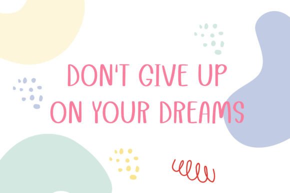 Happy Hand Font Font PNG with transparent background - Preview 2