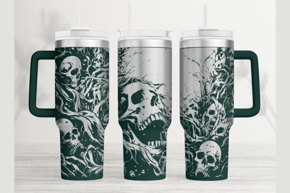 Horror 40oz Laser Tumbler Wrap SVG