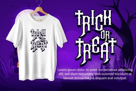 Metal Halloween Font PNG with transparent background - Preview 1