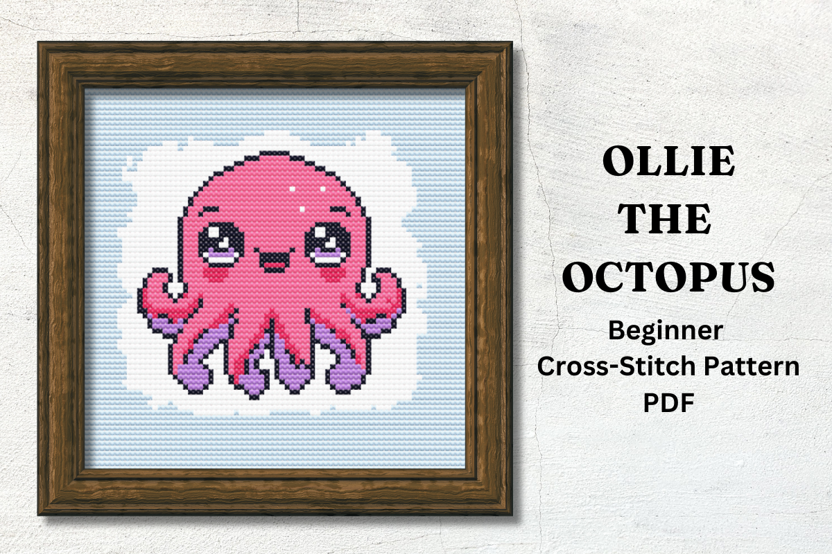 Ollie the Octopus Marine Pattern 2