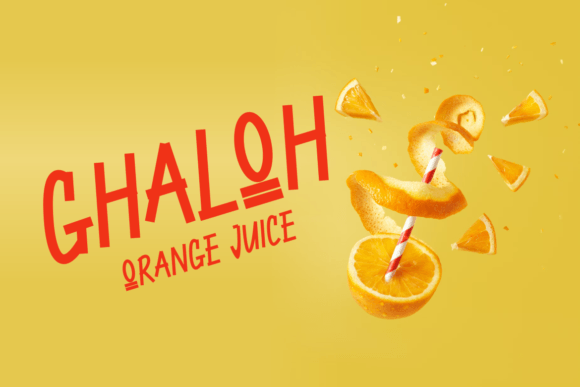 Ononex Brush Font PNG with transparent background - Preview 3