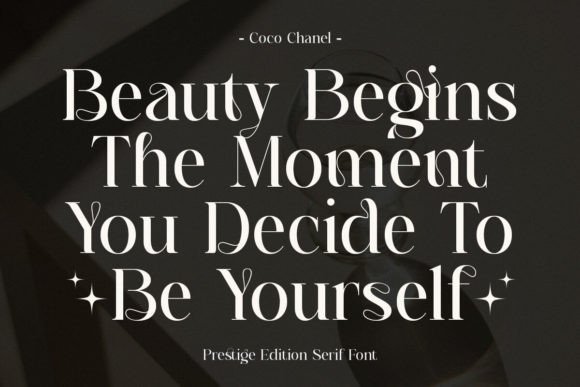Prestige Edition Font PNG with transparent background - Preview 6