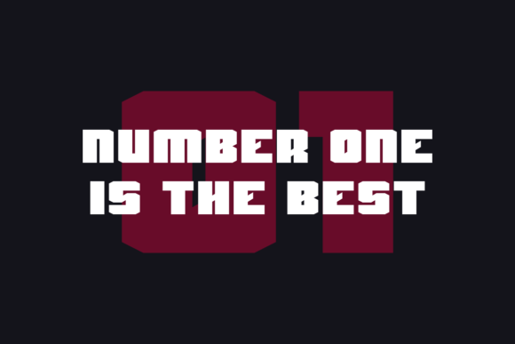 Primco Bold Font PNG with transparent background - Preview 1