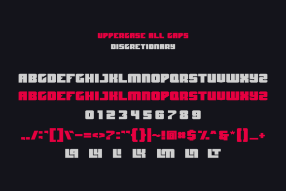Primco Bold Font PNG with transparent background - Preview 2