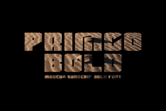 Primco Bold Font PNG with transparent background - Preview 3