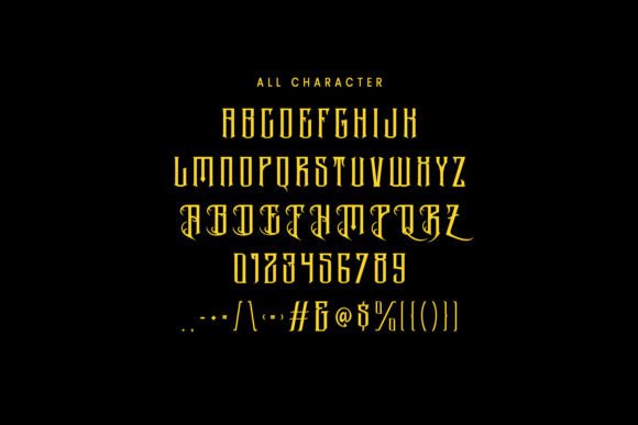 Raddkits Font PNG with transparent background - Preview 6
