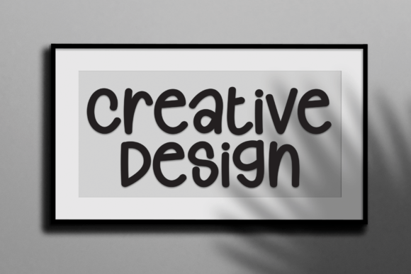 Rainbow Rustic Font PNG with transparent background - Preview 4
