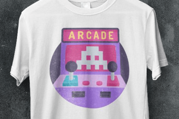 Retro Arcade Game PNG