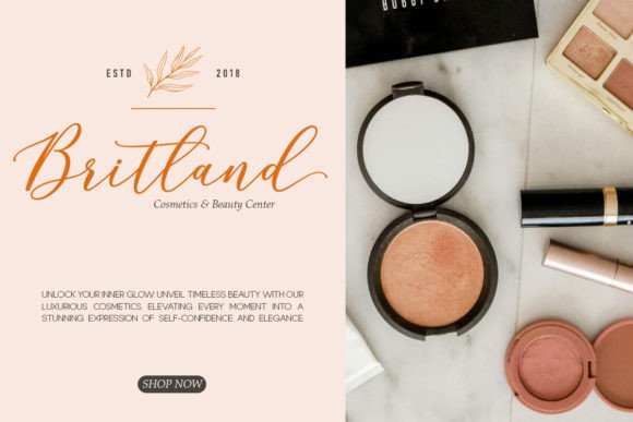 Rilland Font PNG with transparent background - Preview 5
