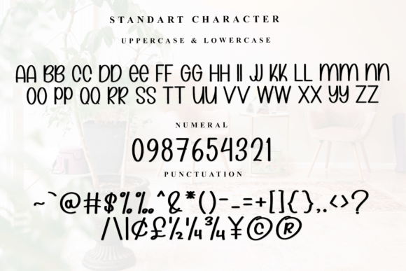 Simple Family Font PNG with transparent background - Preview 4