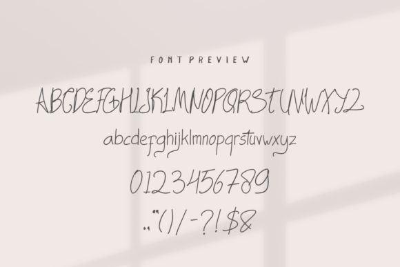 Anak Senjakala Font - Preview 3
