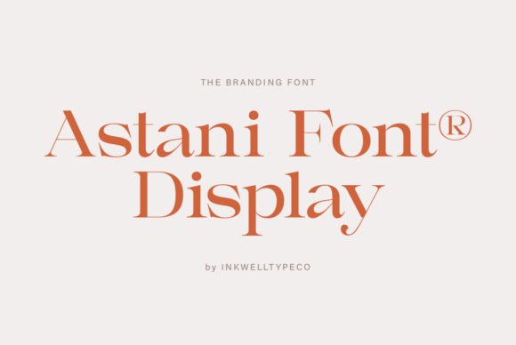 Astani Display Font - Preview 2