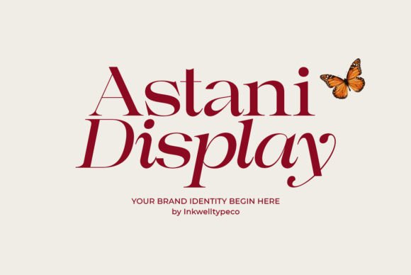 Astani Display Font - Preview 6