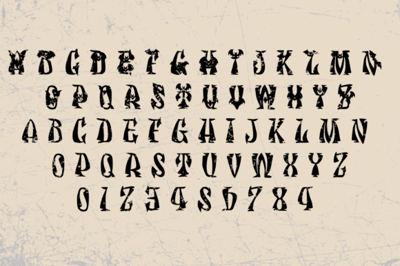 Bat Halloween Font - Preview 5
